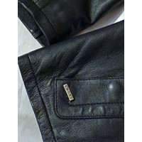 S.W.O.R.D 6.6.44 Jacke/Mantel aus Leder in Schwarz