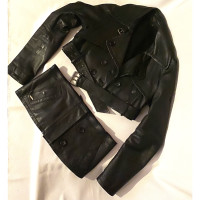S.W.O.R.D 6.6.44 Jacke/Mantel aus Leder in Schwarz