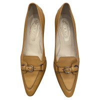 Tod's Pumps/Peeptoes aus Leder in Beige