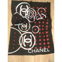 Chanel Accessoire en Coton en Noir