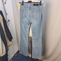 Max Mara Jeans en Coton en Bleu