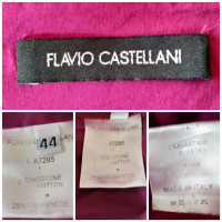 Flavio Castellani Kleid aus Baumwolle in Fuchsia