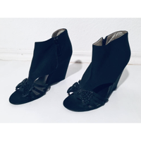 Chanel Chaussures compensées en Noir