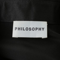 Philosophy Di Alberta Ferretti Silk blouse in black