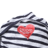 Bloom top with stripe pattern