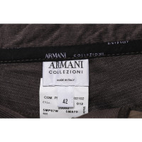 Armani Collezioni Paire de Pantalon en Marron