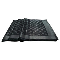 Louis Vuitton Monogram Tuch aus Seide in Schwarz