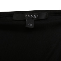 Gucci top nero con dettagli