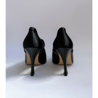 Anna Molinari Pumps/Peeptoes en Soie en Noir