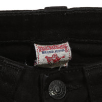 True Religion Jeans Katoen in Zwart