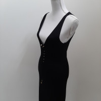 Balmain Vestito in Viscosa in Nero