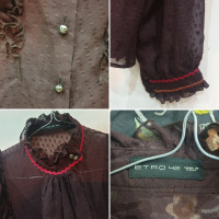 Etro Knitwear Silk in Brown