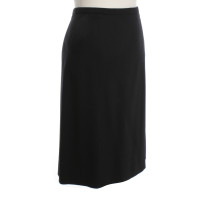 Armani Collezioni Knee length skirt in midnight blue
