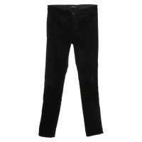 J Brand Jeans aus schwarzem Samt