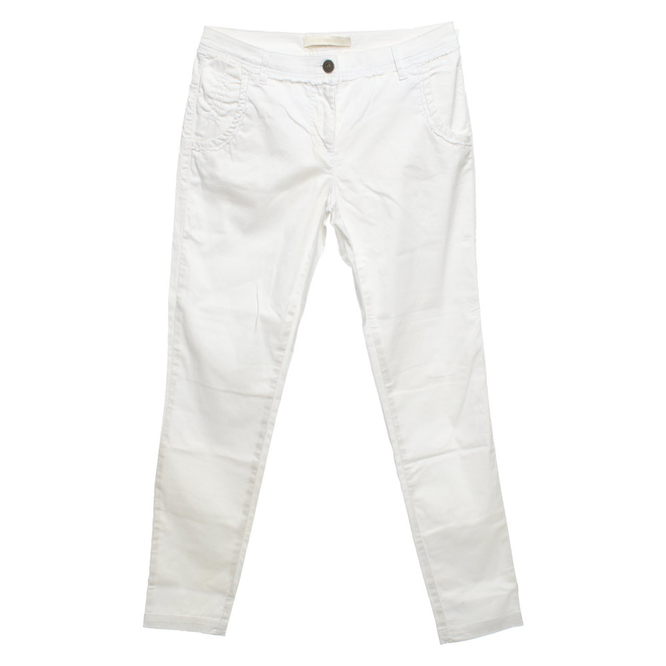Ermanno Scervino Jeans aus Baumwolle in Weiß