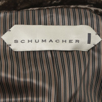 Schumacher Velvet blazer in brown