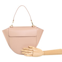 Wandler Handtasche aus Leder in Nude