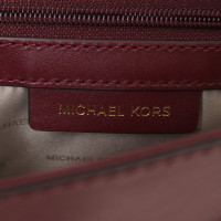 Michael Kors Ava MD TH Satchel Bag Oxblood