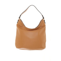 Love Moschino Handbag Leather in Ochre