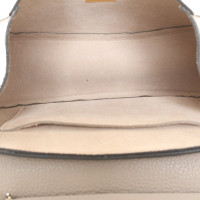 Chloé Drew Small aus Leder in Taupe