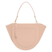 Wandler Sac à main en Cuir en Nude