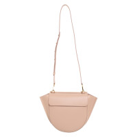 Wandler Sac à main en Cuir en Nude