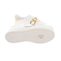 Michael Kors Sneakers aus Leder in Weiß