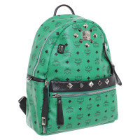 Mcm Backpack Canvas in Green
