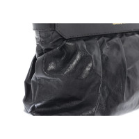 Isabel Marant Luz Clutch Leather in Black
