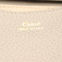 Chloé Drew Small aus Leder in Taupe