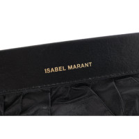 Isabel Marant Luz Clutch Leather in Black
