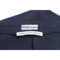 Hermès Rock aus Leinen in Blau