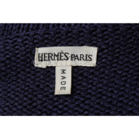Hermès Strick aus Seide in Violett