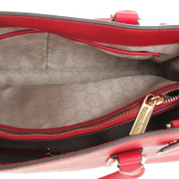 Michael Kors Handtasche aus Leder in Rot