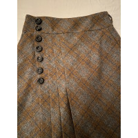Dsquared2 Skirt Wool in Brown