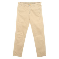 7 For All Mankind Trousers Cotton in Beige