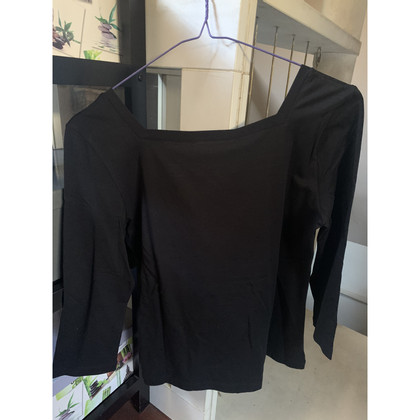 Dior Oberteil aus Baumwolle in Schwarz