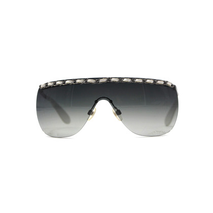 Chanel Sonnenbrille in Silbern