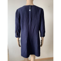 Bruuns Bazaar Kleid aus Leinen in Blau