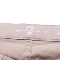 7 For All Mankind Skinny-Jeans in Beige