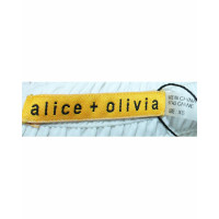 Alice + Olivia Vestito in Seta in Bianco