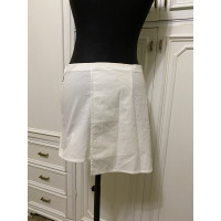 Les Copains Skirt Cotton in White