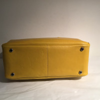Agnona Shoulder bag Leather in Yellow