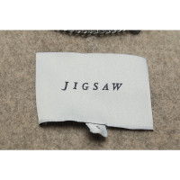 Jigsaw Jacke/Mantel aus Wolle in Grün