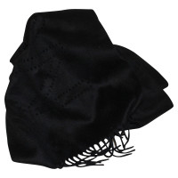 Louis Vuitton sciarpa di cachemire in nero