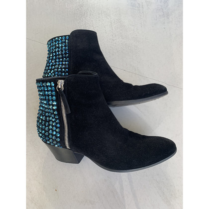 Giuseppe Zanotti Ankle boots Suede in Black