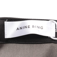 Anine Bing Rock aus Seide in Schwarz