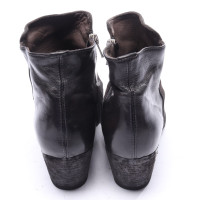 Officine Creative Stiefeletten aus Leder in Grau