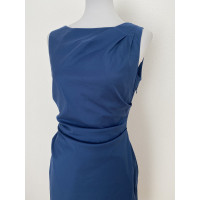 Windsor Kleid aus Baumwolle in Blau