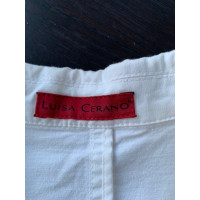 Luisa Cerano Blazer Cotton in White